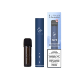 ELFBAR ELFA DEVICE + POD CREAM TOBACCO - 20 MG/ML