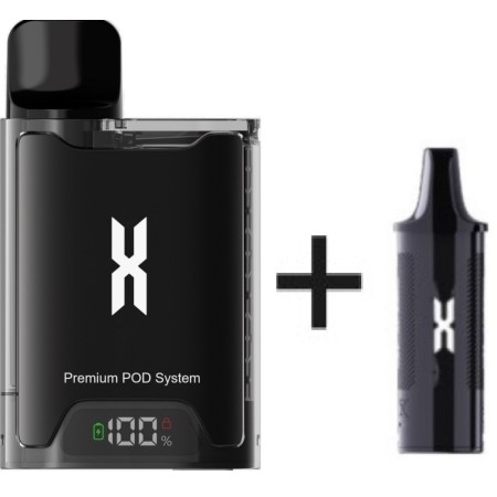 X DEV POD LAMPONE ARANCIA POMPEL 600 puffs - 2% Nicotina