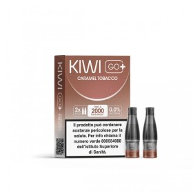 KIWI GO + POD - CARAMEL TOBACCO 0 MG/ML
