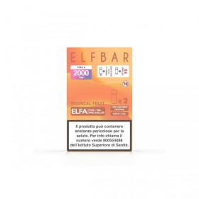 ELFBAR ELFA 2ML PREFILLED POD TROPICAL FRUIT (2 PEZZI) - 0 MG/ML