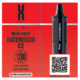 POD OXA 1200 S WATERMELON ICE