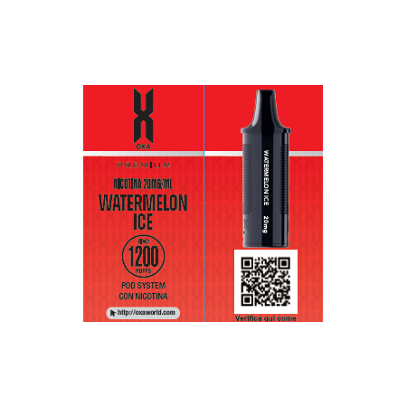 POD OXA 1200 S WATERMELON ICE