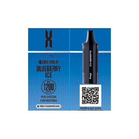POD OXA 1200 S BLUEBERRY ICE