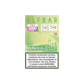 ELFBAR ELFA 2ML PREFILLED POD PEAR (2 PEZZI) - 20 mg/ml