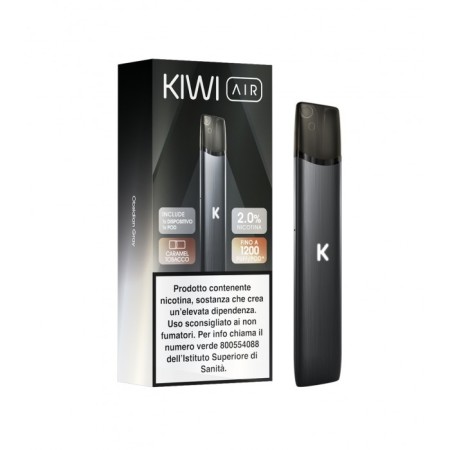 KIWI AIR STARTER KIT - CARAMEL TOBACCO - 20 MG - TPD IT
