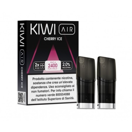 KIWI AIR 2PZ POD - CHERRY ICE - 20 MG - TPD IT