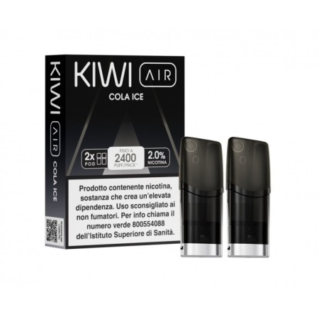 KIWI AIR 2PZ POD - COLA ICE - 20 MG - TPD IT