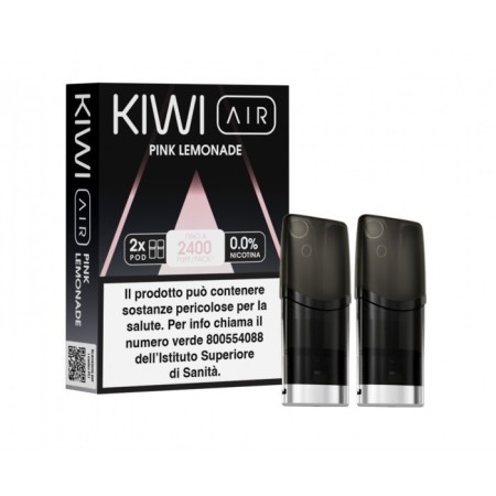 KIWI AIR 2PZ POD - PINK LEMONADE - 0 MG - TPD IT