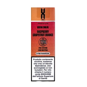POD OXA 1200 S RASPBERRY GRAPEFRUIT ORANGE