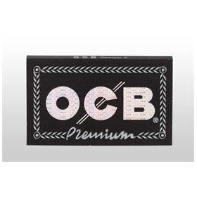 CARTINA OCB CORTA NERA DOPPIA PREMIUM 25x100