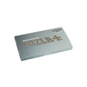 CARTINA RIZLA CORTA SILVER DOPPIA 25x100
