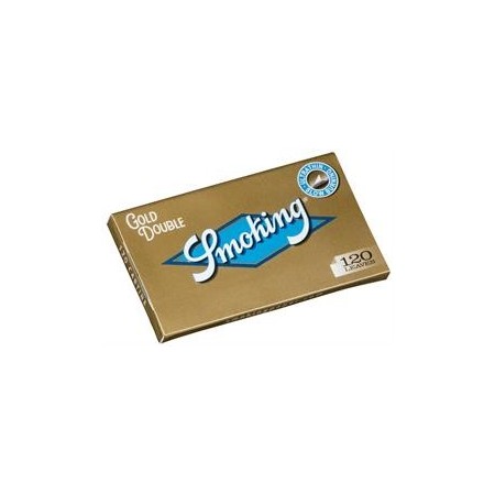CARTINA SMOKING CORTA ORO/BLU DOPPIA 25x120