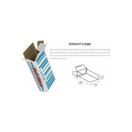 ASTUCCI VUOTI DISTR. POP FILTERS LARGE 1x250PZ.