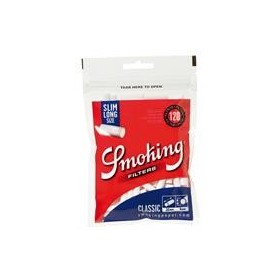 FILTRI SMOKING 6mm BUSTA LONG FILTER(22mm)IT 30x120