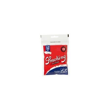 FILTRI SMOKING 6mm BUSTA LONG FILTER(22mm)IT 30x120