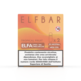 ELFBAR ELFA 2ML PREFILLED POD TROPICAL FRUIT (2 PEZZI)
