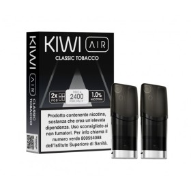KIWI AIR 2PZ POD - CLASSIC TOBACCO - TPD IT