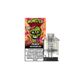 Refill Monster Svapo - Peach Watermelon (Nicotina: 20.00 mg)