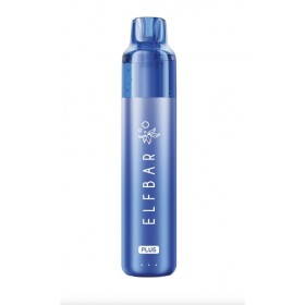 ELFBAR PLUS REFILLABLE KIT - BLUE/BLUE - BLUEBERRY SOUR RASPBERRY