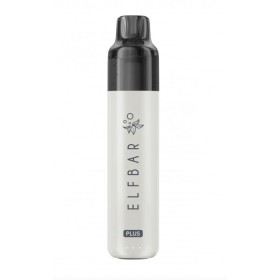 ELFBAR PLUS REFILLABLE KIT - WHITE/BLACK - KIWI PASSION FRUIT GUAVA