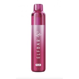 ELFBAR PLUS REFILLABLE KIT - MAGENTA/MAGENTA - STRAWBERRY ICE