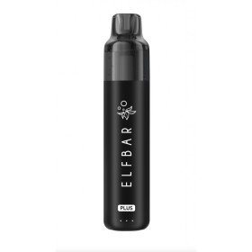 ELFBAR PLUS REFILLABLE KIT - BLACK/BLACK - WATERMELON