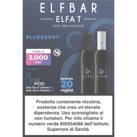 ELFA T 2ML PREFILLED POD BLUEBERRY (2 PEZZI) - 20 mg/ml