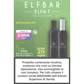 ELFA T 2ML PREFILLED POD SPEARMINT (2 PEZZI) - 20 mg/ml