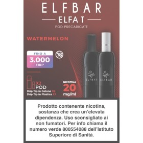 ELFA T 2ML PREFILLED POD WATERMELON (2 PEZZI) - 20 mg/ml