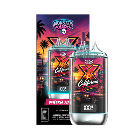 Dispositivo Monster Svapo - Ice City: California